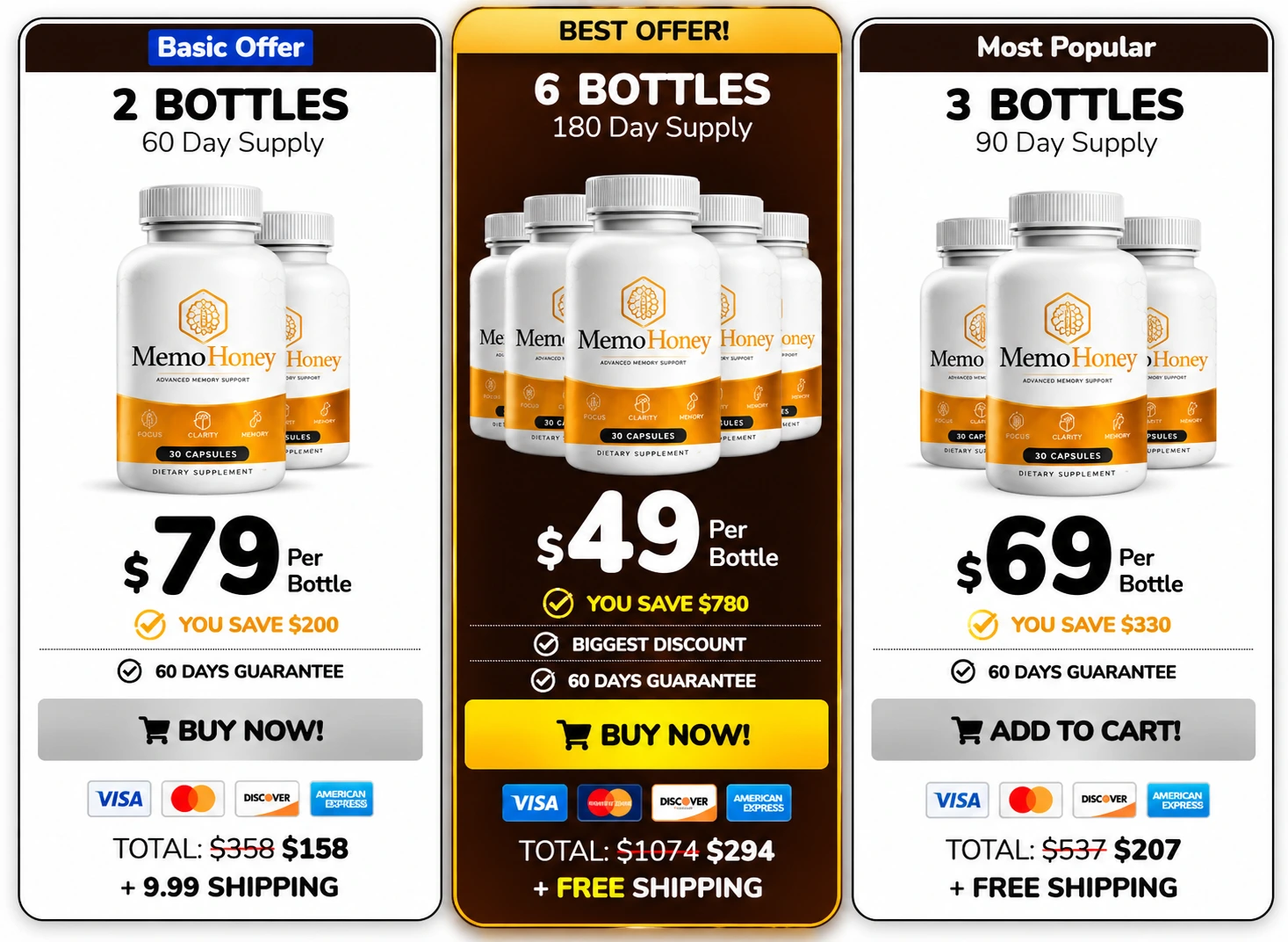 MemoHoney Special Discounted Pricing